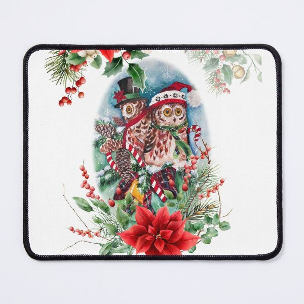 Item preview, Christmas Yule carol singer owls designed and sold by Gabriella  Szabo.