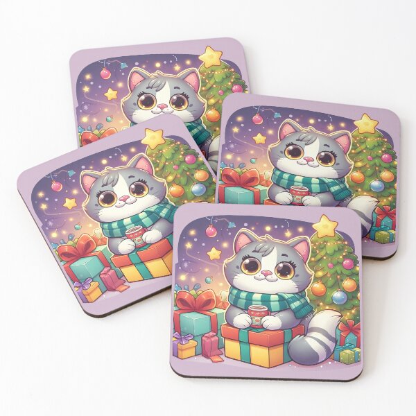 Item preview, Cute Cat at Christmas - Funny designed and sold by Amazing States of America.