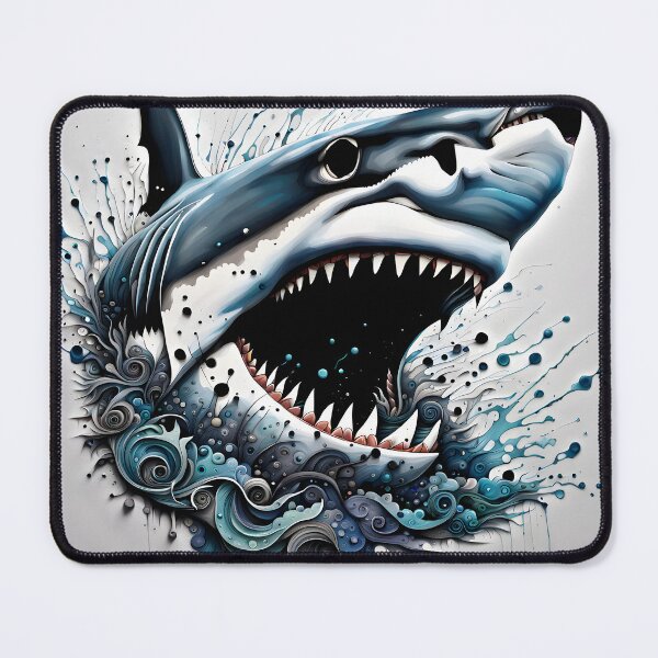 Item preview, Great White Shark designed and sold by Shane Viper.