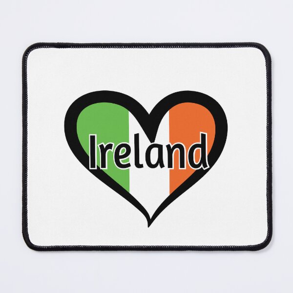 Item preview, Ireland Irish Flag Heart designed and sold by Freshinkshop.