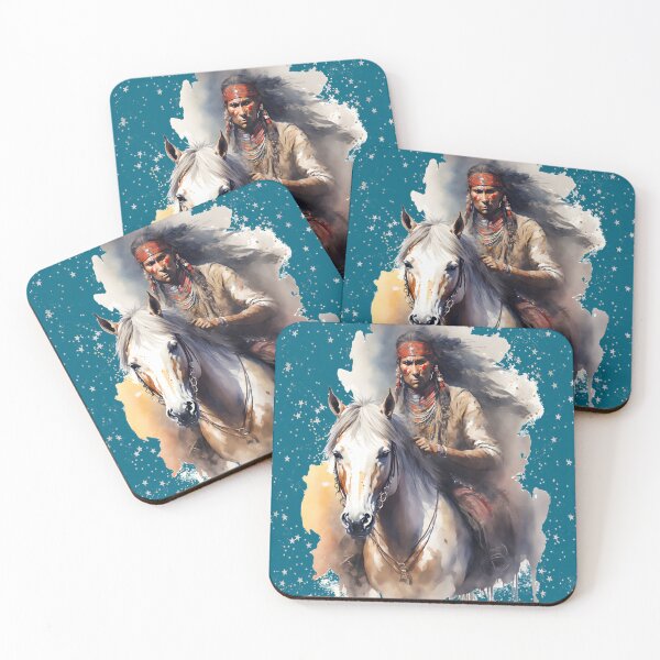 Item preview, Boho Indian Warrior:  "Soulful Journey: Boho Warrior's Ride" designed and sold by MysticOzzy.