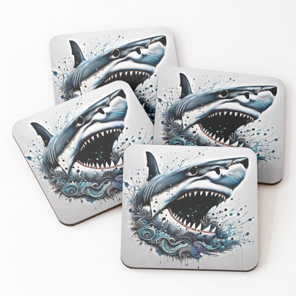 Item preview, Great White Shark designed and sold by Shane Viper.