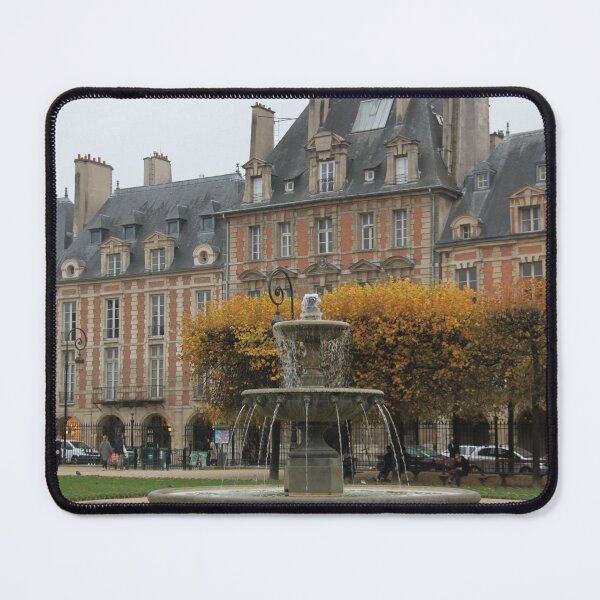 Item preview, Paris Autumn Place des Vosges Fountain designed and sold by Elena Skvortsova.