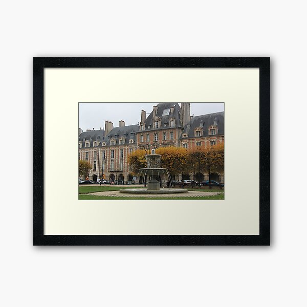 Item preview, Paris Automne Place des Vosges Fontaine designed and sold by Elena Skvortsova.