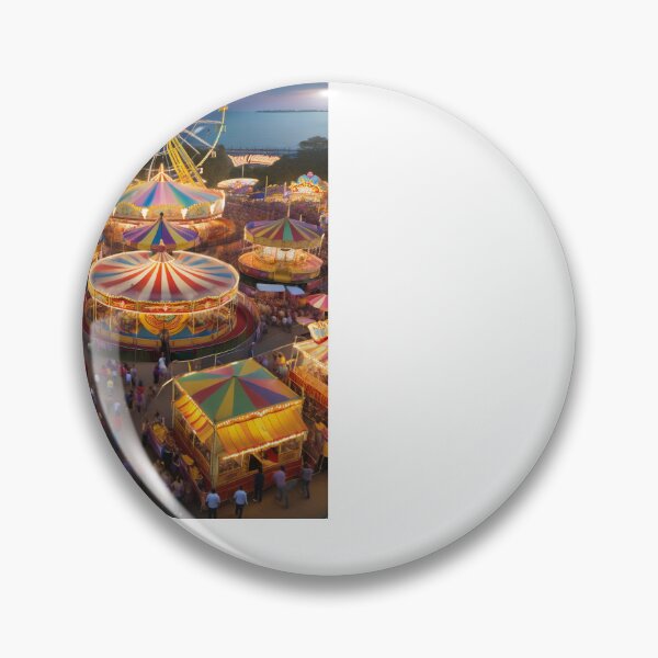 Item preview, Twilight Vintage Carnival Panorama designed and sold by PanoramaPrints.