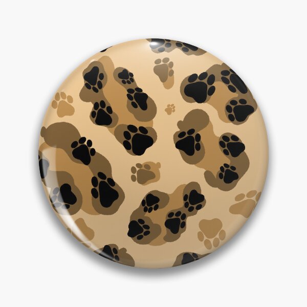 Item preview, Leopard Paws Cute Pattern by Tobe Fonseca designed and sold by Tobe Fonseca®.