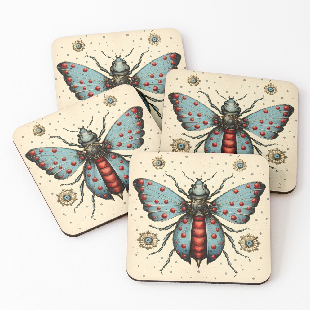 Item preview, Coasters (Set of 4) designed and sold by GildedWraith.