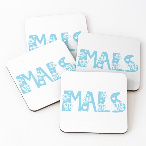 Item preview, MALS (Bubble UC Letters) designed and sold by MALSFoundation.