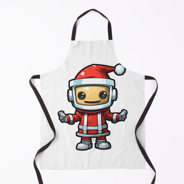 Aperçu de l'œuvre Robot mignon de Noël créée et vendue par NicolasGlowArt.