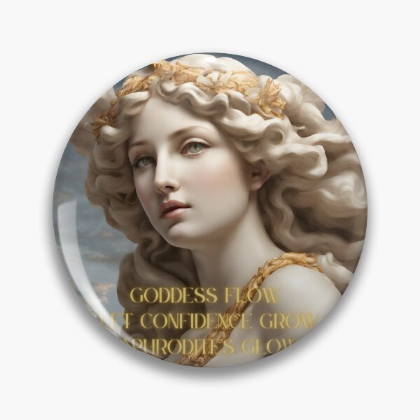 Item preview, Aphrodite Greek Goddess of Love and Beauty Quote designed and sold by TheLocoShop.
