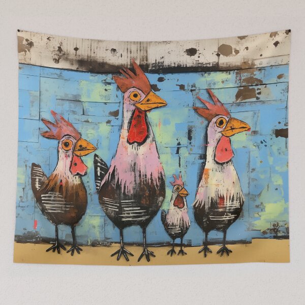 Item preview, Four Chickens designed and sold by MaryFiore.