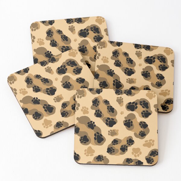 Item preview, Leopard Paws Cute Pattern by Tobe Fonseca designed and sold by Tobe Fonseca®.