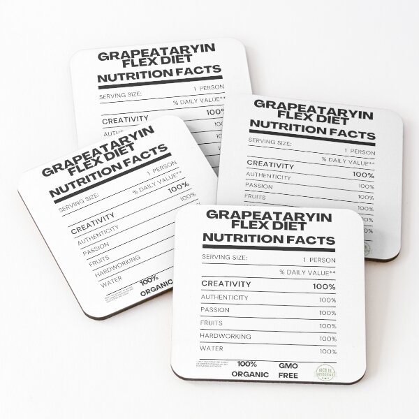 Item preview, Grapeataryin Flex Diet Fall 2 designed and sold by westenfield.