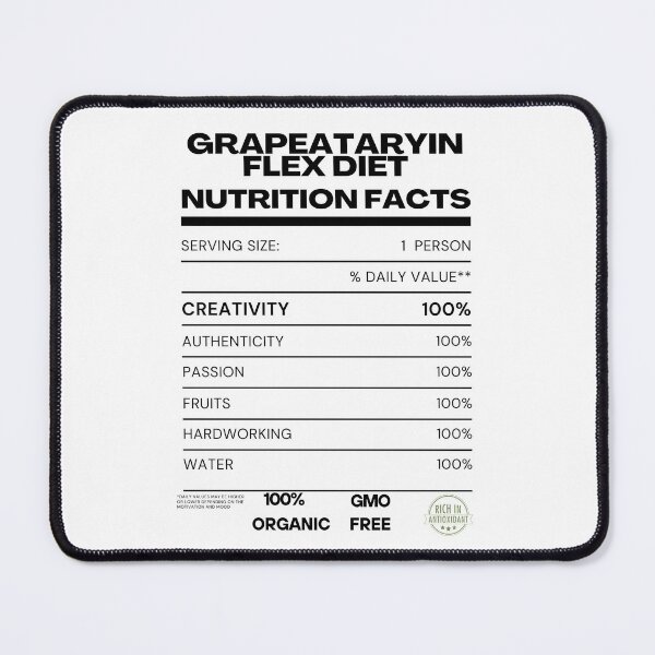 Item preview, Grapeataryin Flex Diet Fall 2 designed and sold by westenfield.