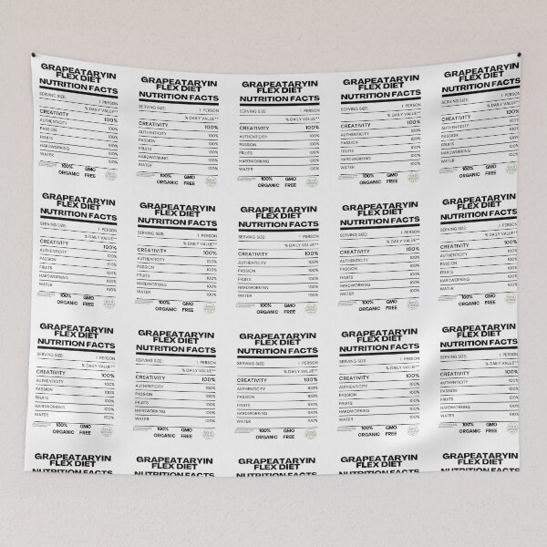 Item preview, Grapeataryin Flex Diet Fall 2 designed and sold by westenfield.