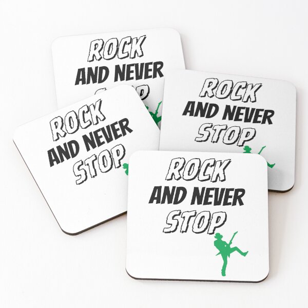 Artikelvorschau, Rock und Never Stop Design entworfen und verkauft von JAMTEESHOP.