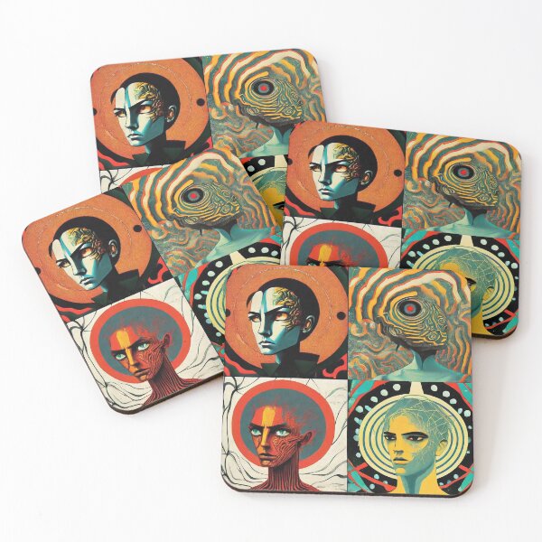 Item preview, Psychedelic Art -Vintage 70s 9 designed and sold by DM-MD.