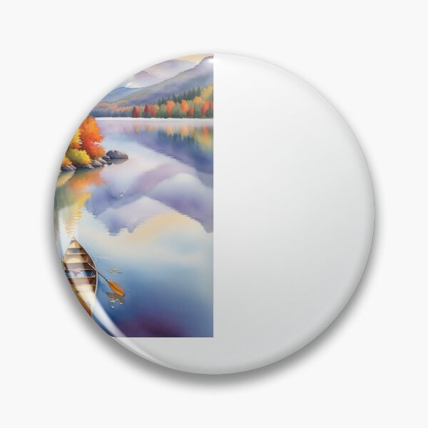 Item preview, Serene Autumn Canoe Journey designed and sold by PanoramaPrints.