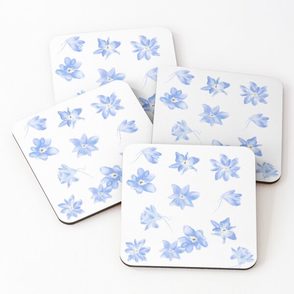 Item preview, Blue Flowers designed and sold by nemothelostfish.