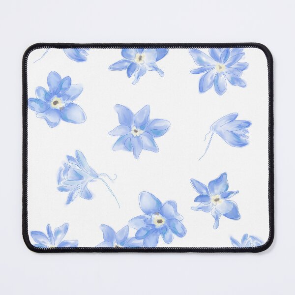 Item preview, Blue Flowers designed and sold by nemothelostfish.