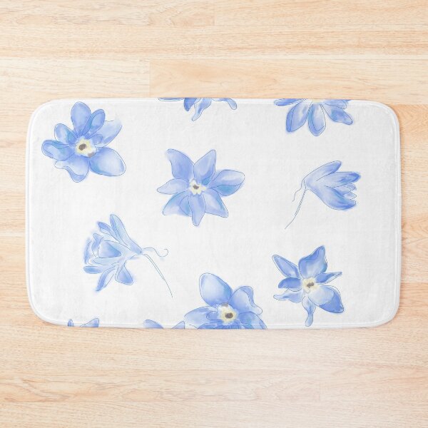 Item preview, Blue Flowers designed and sold by nemothelostfish.