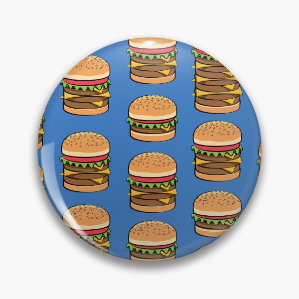 Artikelvorschau, Cheeseburger – blau entworfen und verkauft von littlearrow.