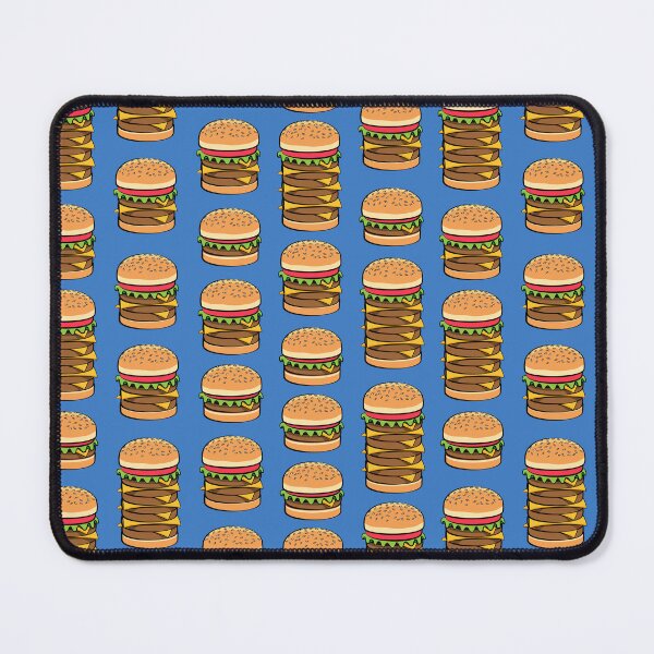 Artikelvorschau, Cheeseburger – blau entworfen und verkauft von littlearrow.