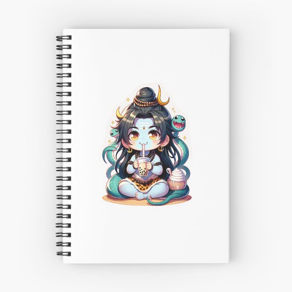 Item preview, Lord Shiva Enjoying some Bubble Tea designed and sold by GingerLFranklin.