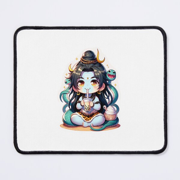 Item preview, Lord Shiva Enjoying some Bubble Tea designed and sold by GingerLFranklin.