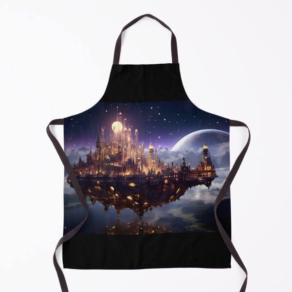 Item preview, Spacecraft in cosmic night designed and sold by AI-Only Creations.