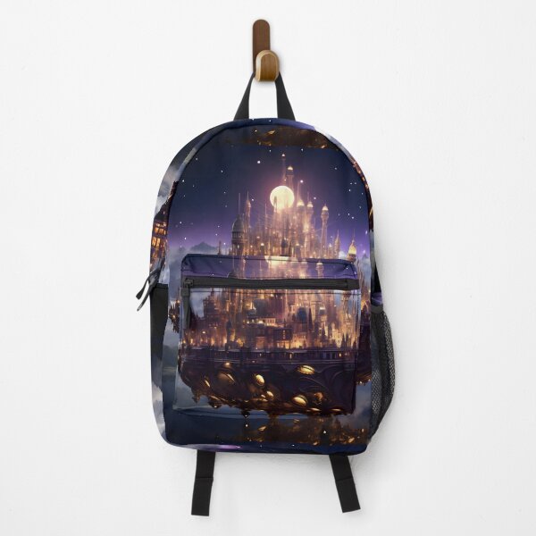 Item preview, Spacecraft in cosmic night designed and sold by AI-Only Creations.