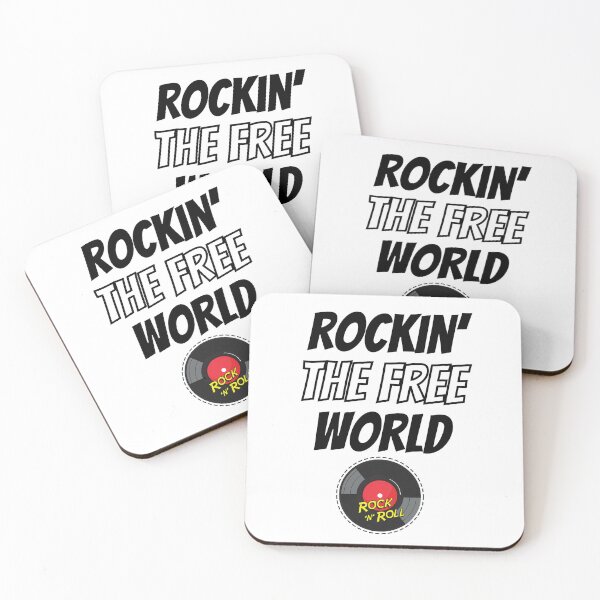 Item preview, Rockin' The Free World Design designed and sold by JAMTEESHOP.