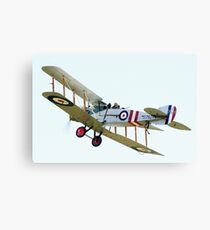 Bristol F2B WW1 Fighter Aircraft Canvas Print
