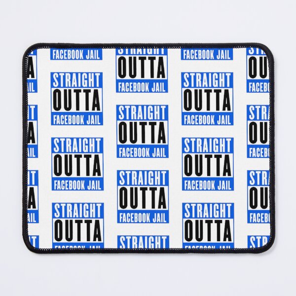 Item preview, STRAIGHT OUTTA FACEBOOK JAIL designed and sold by thatstickerguy.