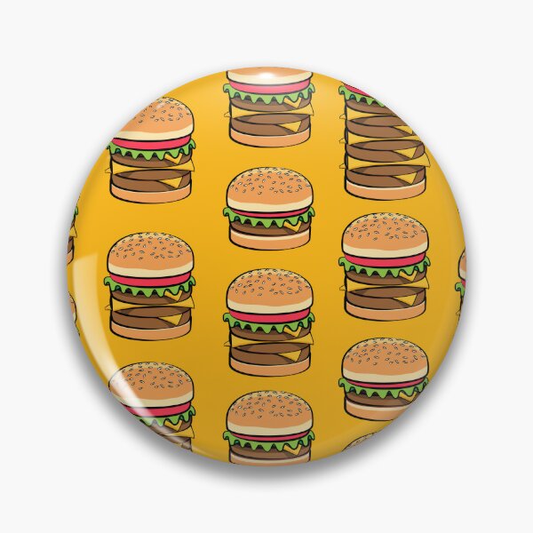 Artikelvorschau, Cheeseburger – gelb entworfen und verkauft von littlearrow.