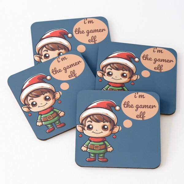 Item preview, I'm the Gamer Elf - Funny Christmas Gaming Sticker designed and sold by AzottoShop.