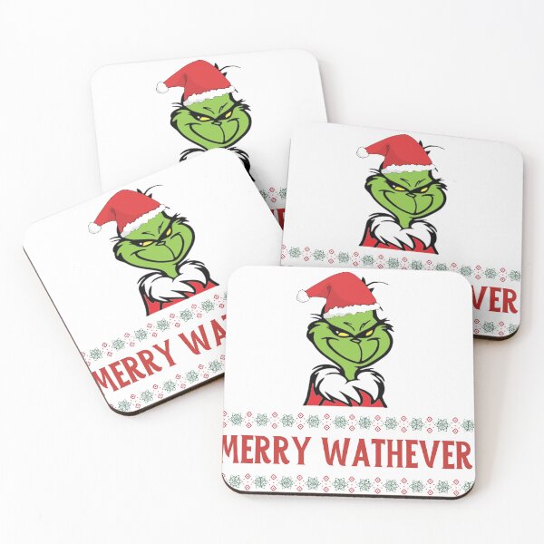 Item preview, Merry Whatever Grinch Christmas designed and sold by andreatpwk.