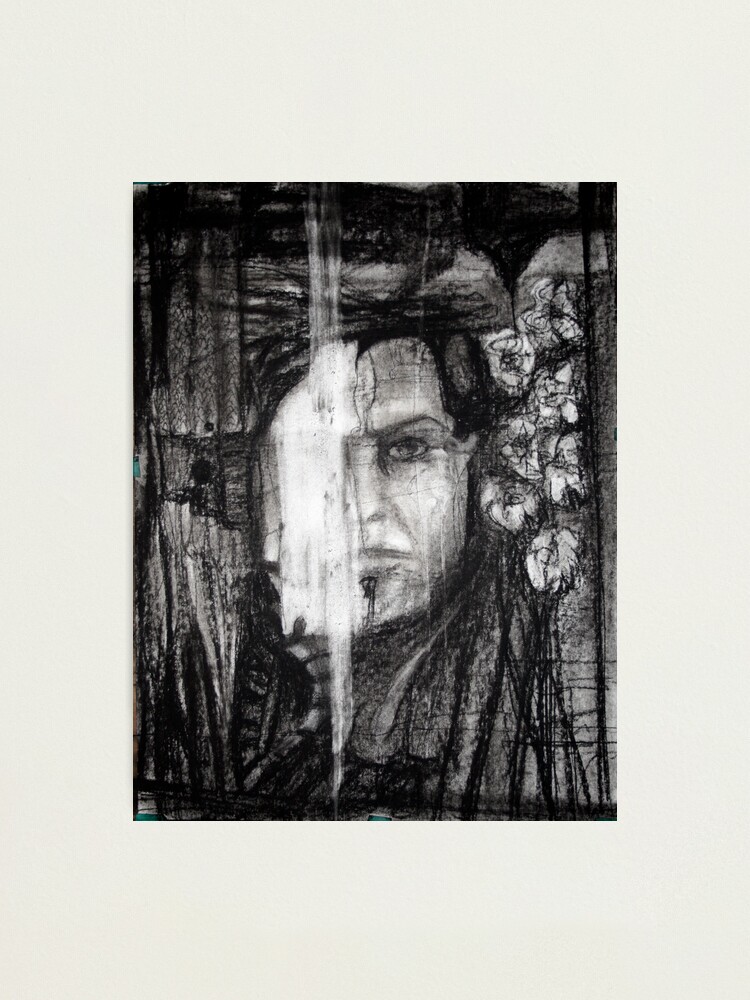 Alternate view of self portrait as sung by morrison Photographic Print