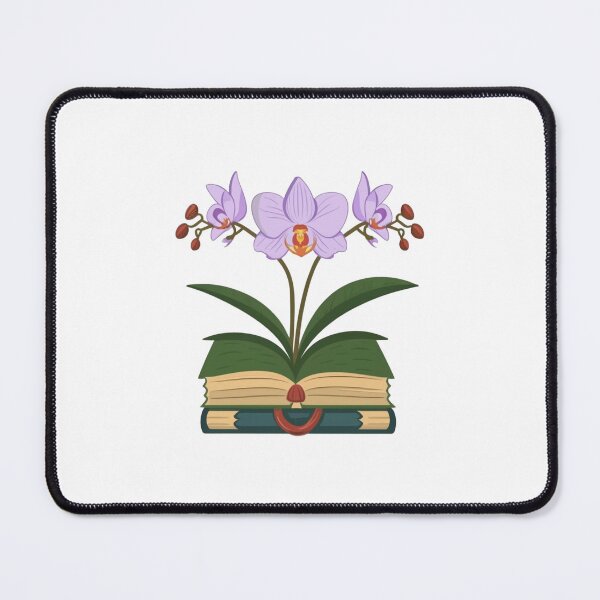 Item preview, Flowers Growing From Book | A beautiful light purple Orchid designed and sold by CircinusStore.