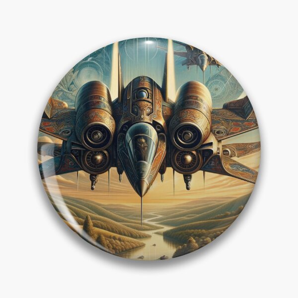 Item preview, Retro Futurism: Serenity Above the Valley designed and sold by SaricComposer.