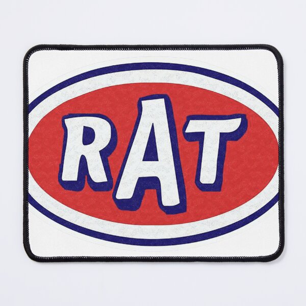 Item preview, vintage logo RAT icon designed and sold by thatstickerguy.