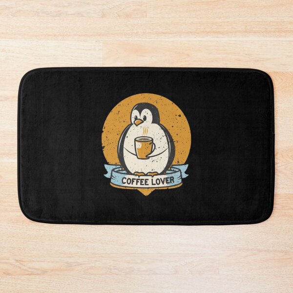 Item preview, Penguin Coffee Lover designed and sold by SignumShop.