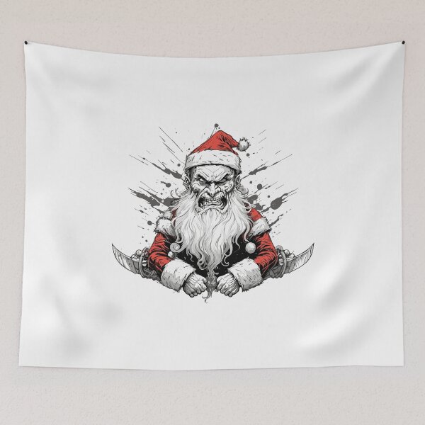 Item preview, Brutal Santa Claus designed and sold by GrafDot.