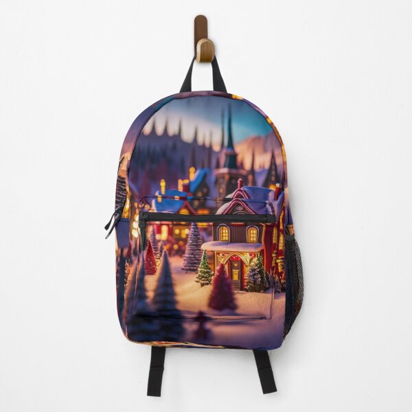 Item preview, Christmas Village in the Winter - Miniature Houses - Christmas Tree, Christmas Decoration designed and sold by MyArt23.