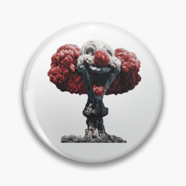 Item preview, Sardonic Atomic Mushroom Clown graphic Design designed and sold by Iiswaz.