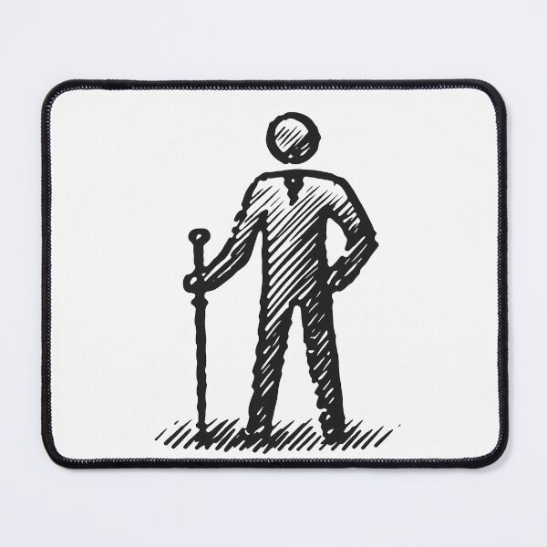 Item preview, Stick Figure of a man designed and sold by welshdesigns.