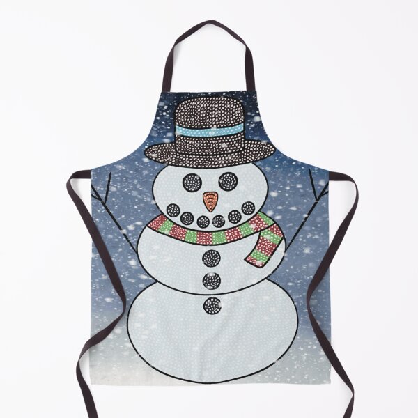 Item preview, Crochet Snowman (w/ background) designed and sold by 13mtm80-Designs.