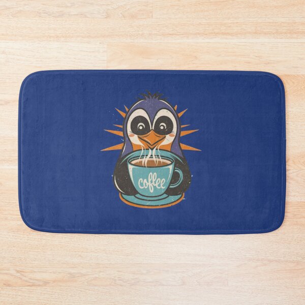 Item preview, Tired Penguin Coffee Lover designed and sold by SignumShop.