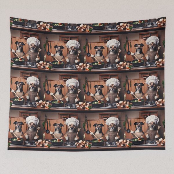 Item preview, Dogs Cooking designed and sold by GastArtVolution.