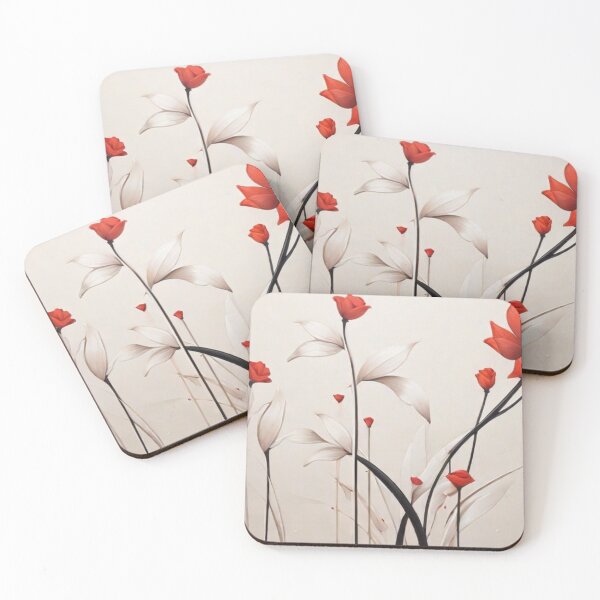 Item preview, Minimalistic Flower Pattern designed and sold by Notenart.